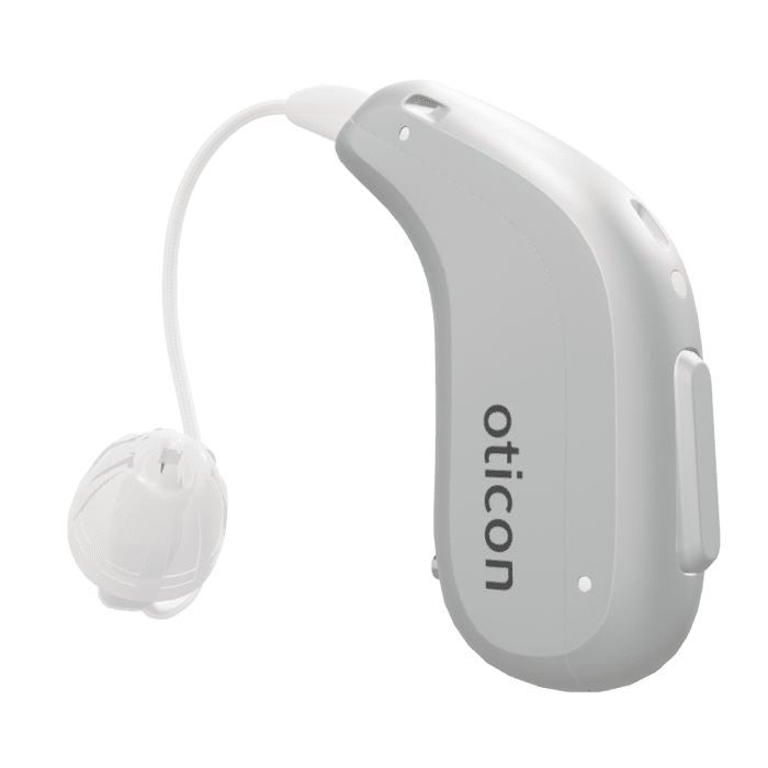 Oticon behind-the-ear hearing aid device